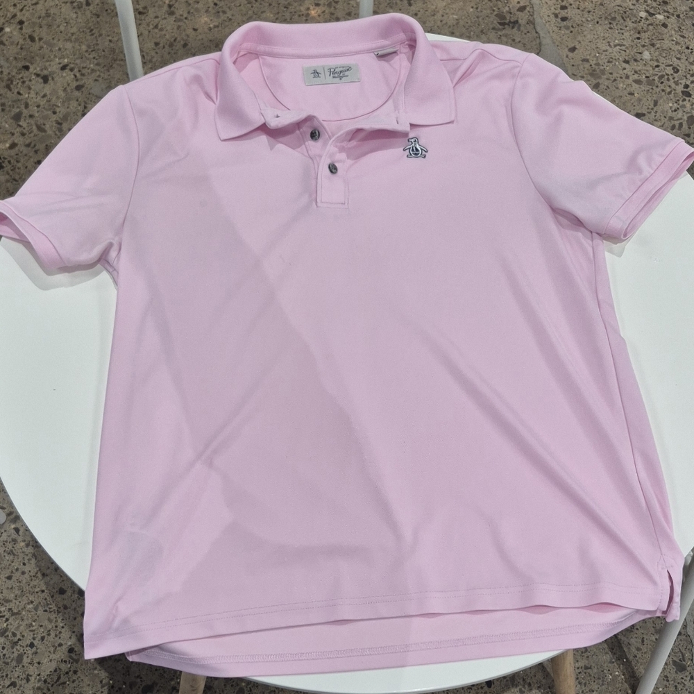 Penguin Light Pink Polo Shirt